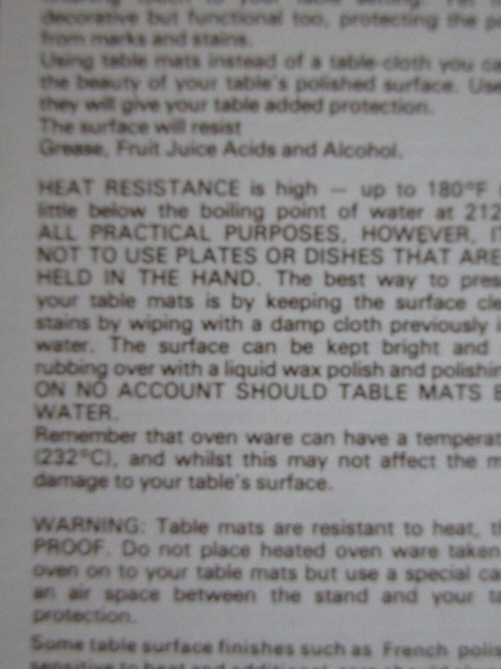 set of 6 vintage cork board table mats - Picture 10 of 16